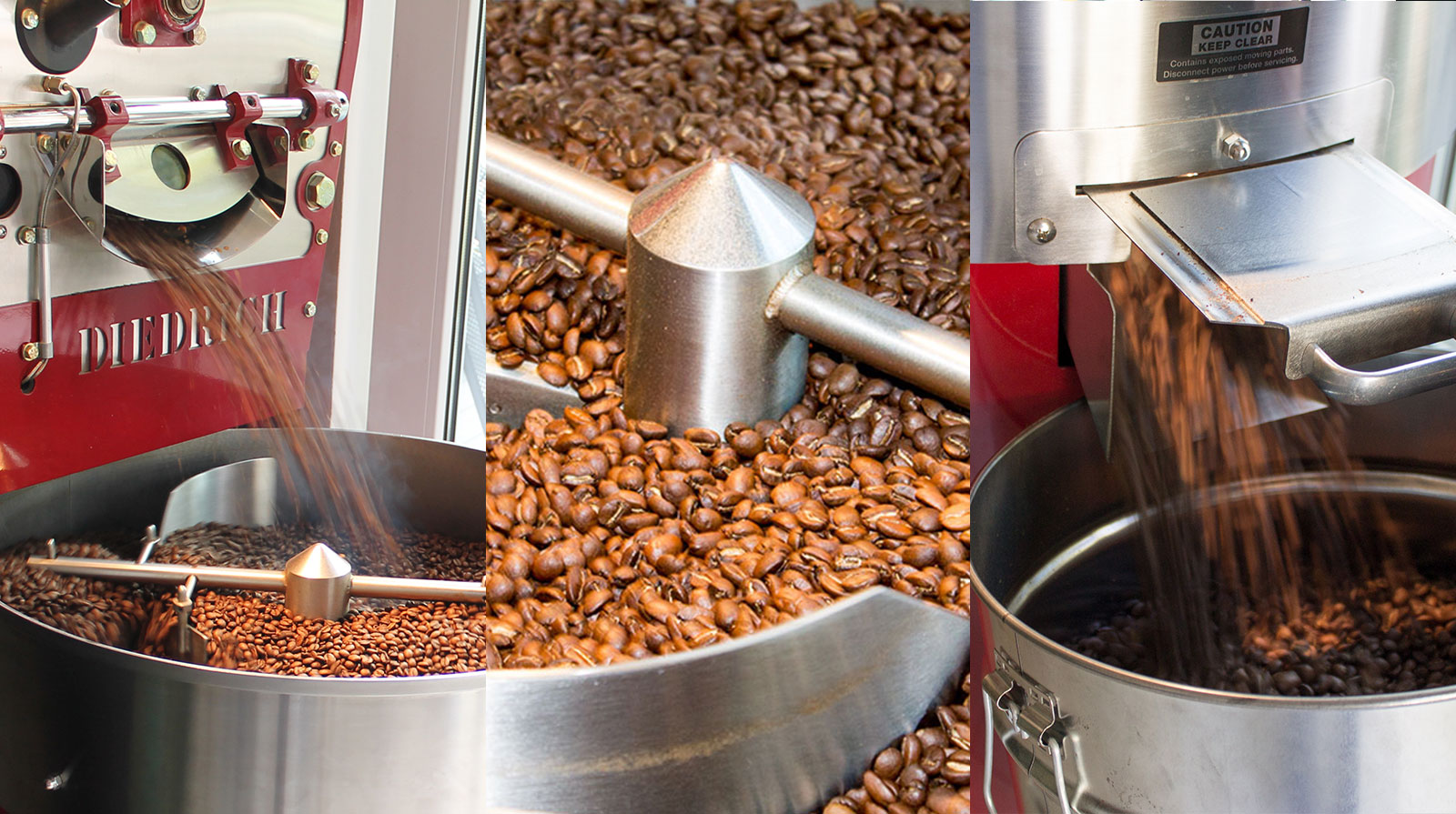 Kaffee roesten mit Trommelroester